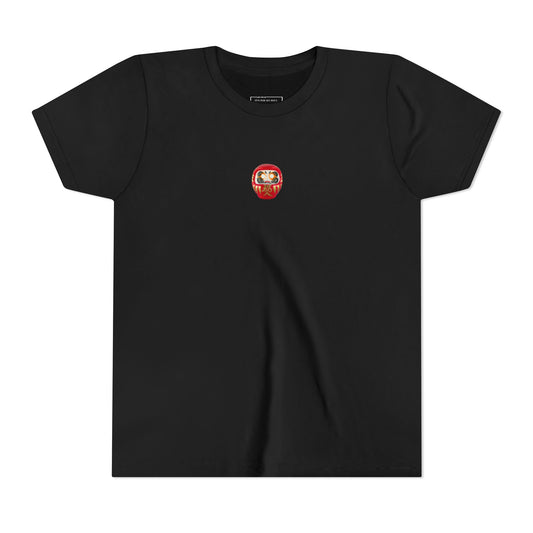 Kids Daruma Doll T-Shirt - Symbol of Perseverance