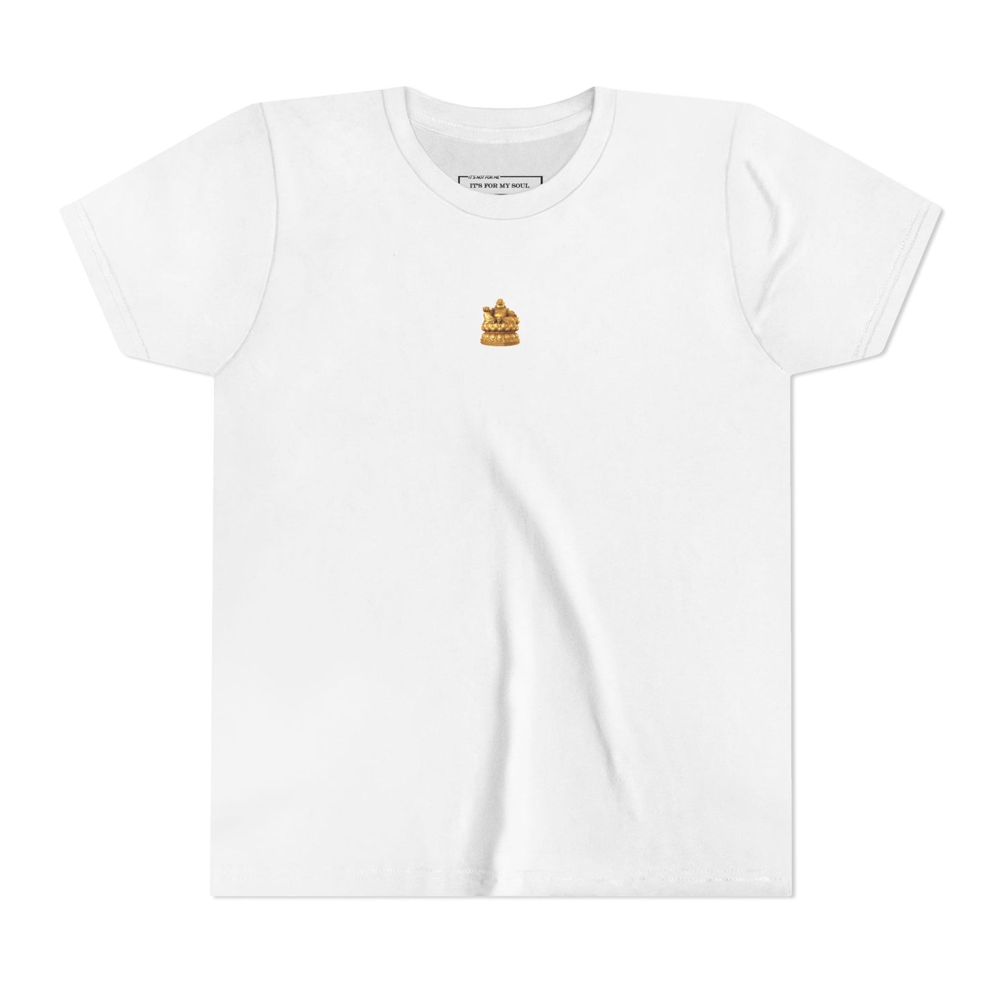 KIDS-youth Laughing Buddha T-shirt — bringing happiness, prosperity, and GOOD FORTUNE TO LITTLE ONES.
