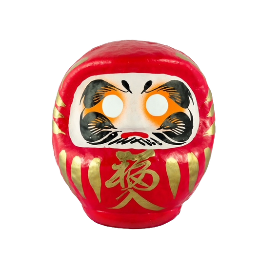 Daruma Doll T-Shirt — Luck, Focus, and Perseverance