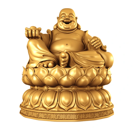 KIDS-youth Laughing Buddha T-shirt — bringing happiness, prosperity, and GOOD FORTUNE TO LITTLE ONES.