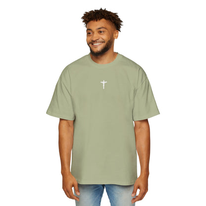 Adult-Minimal Cross Christian T-Shirt | Easter Faith Tee