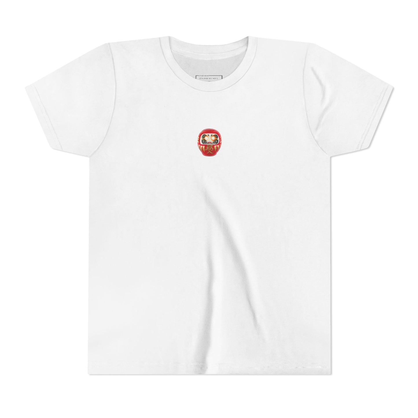 Kids Daruma Doll T-Shirt - Symbol of Perseverance
