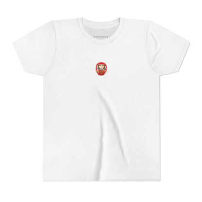 Kids Daruma Doll T-Shirt - Symbol of Perseverance