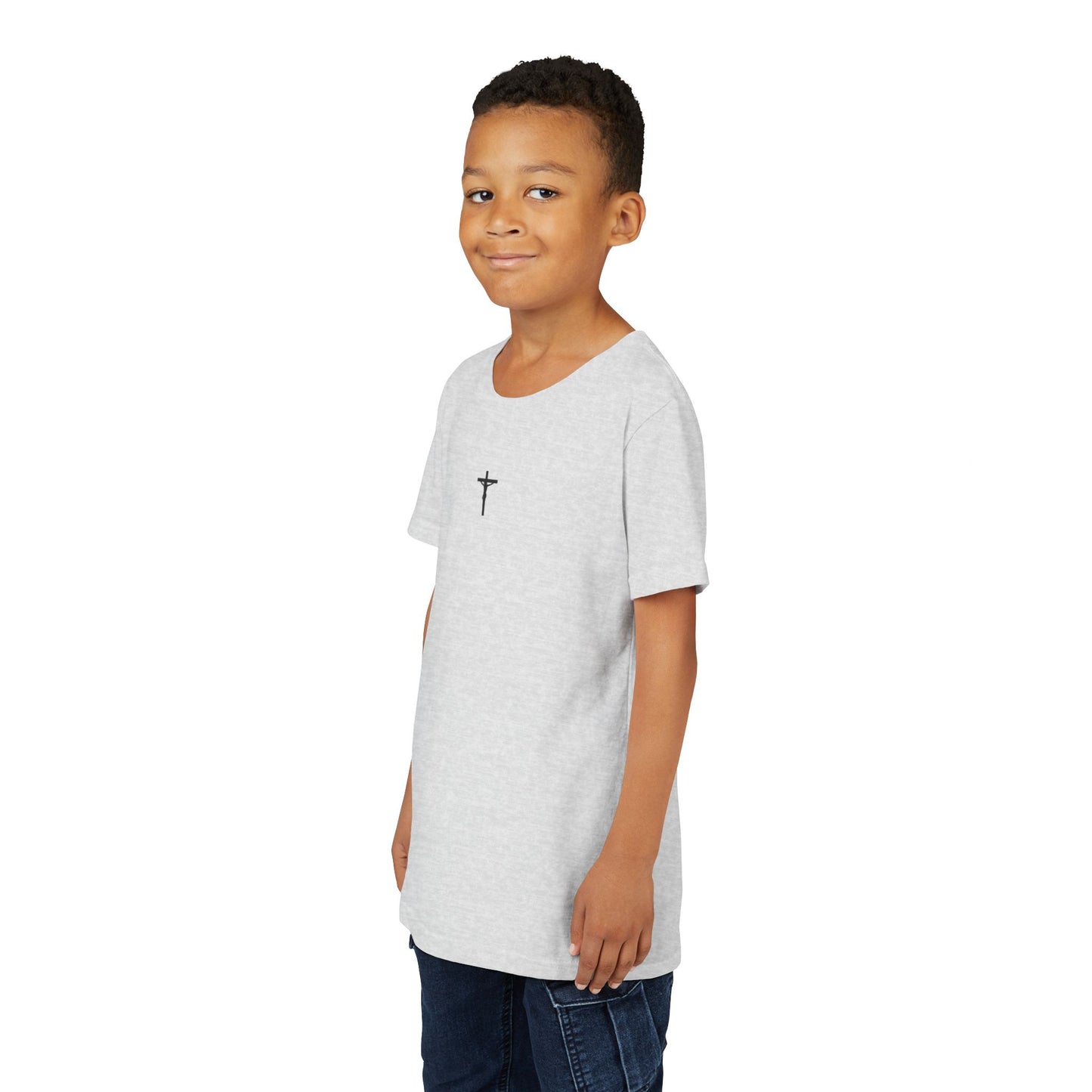 Kids Christian Cross T-Shirt | Minimal Faith Tee