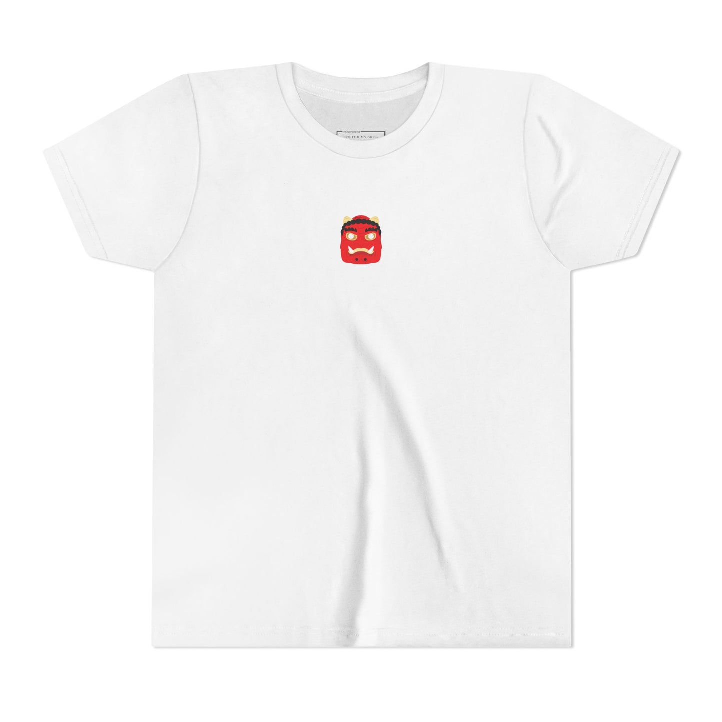 Kids Setsubun Oni Mask T-Shirt - Japanese Protection Symbol Tee