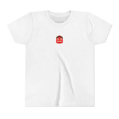 Kids Setsubun Oni Mask T-Shirt - Japanese Protection Symbol Tee