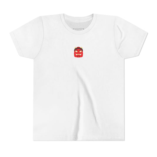 Kids Setsubun Oni Mask T-Shirt - Japanese Protection Symbol Tee