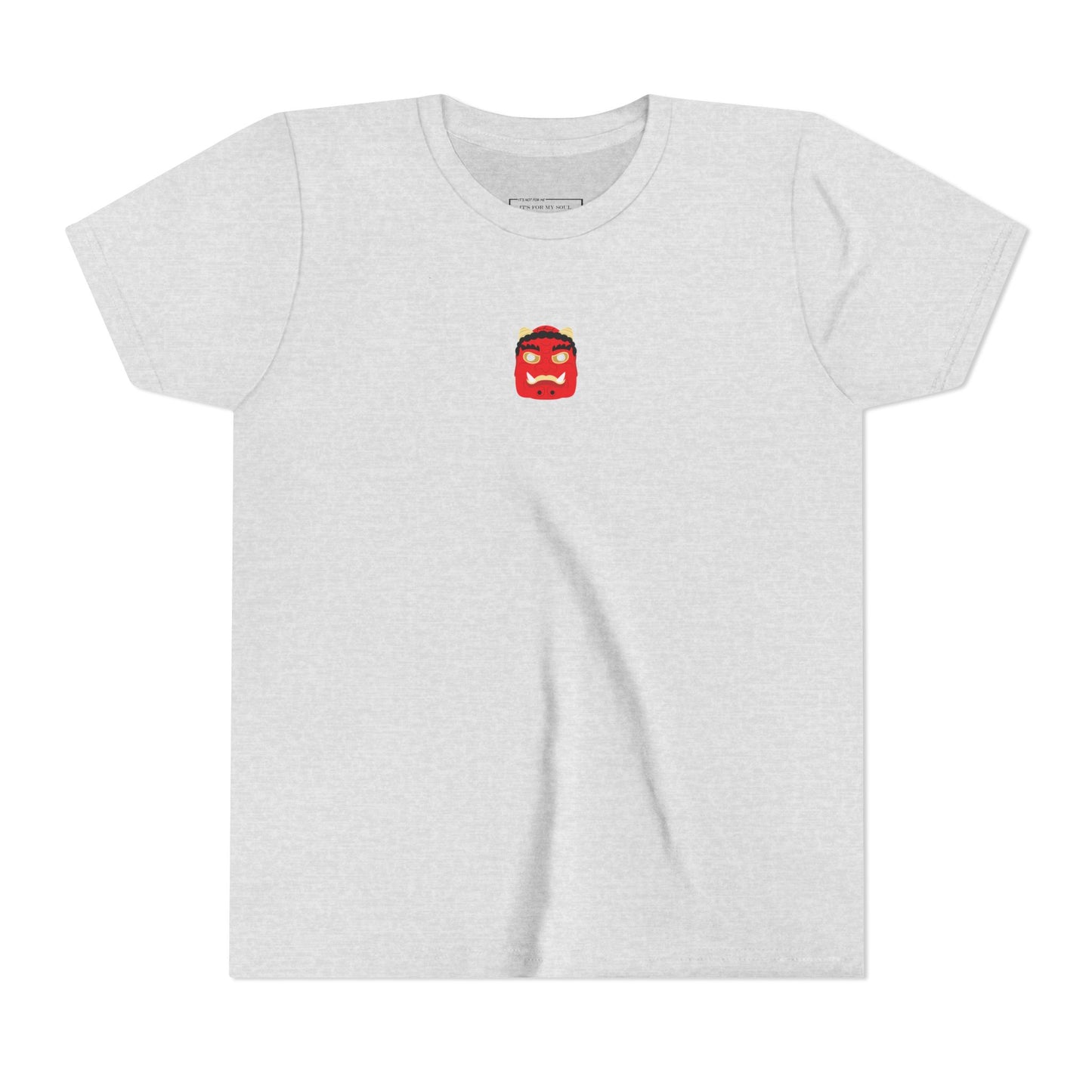 Kids Setsubun Oni Mask T-Shirt - Japanese Protection Symbol Tee