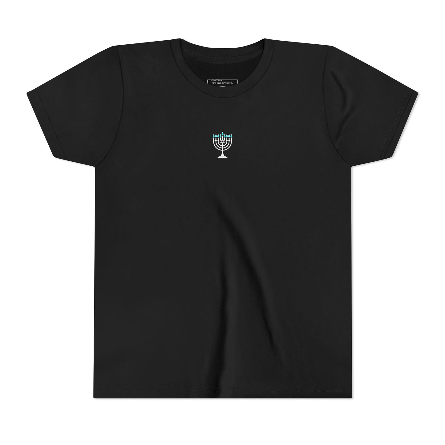 Kids Hanukkah Light T-Shirt | Faith & Resilience Symbol Tee