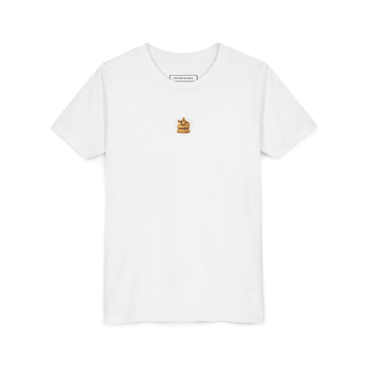 KIDS-youth Laughing Buddha T-shirt — bringing happiness, prosperity, and GOOD FORTUNE TO LITTLE ONES.