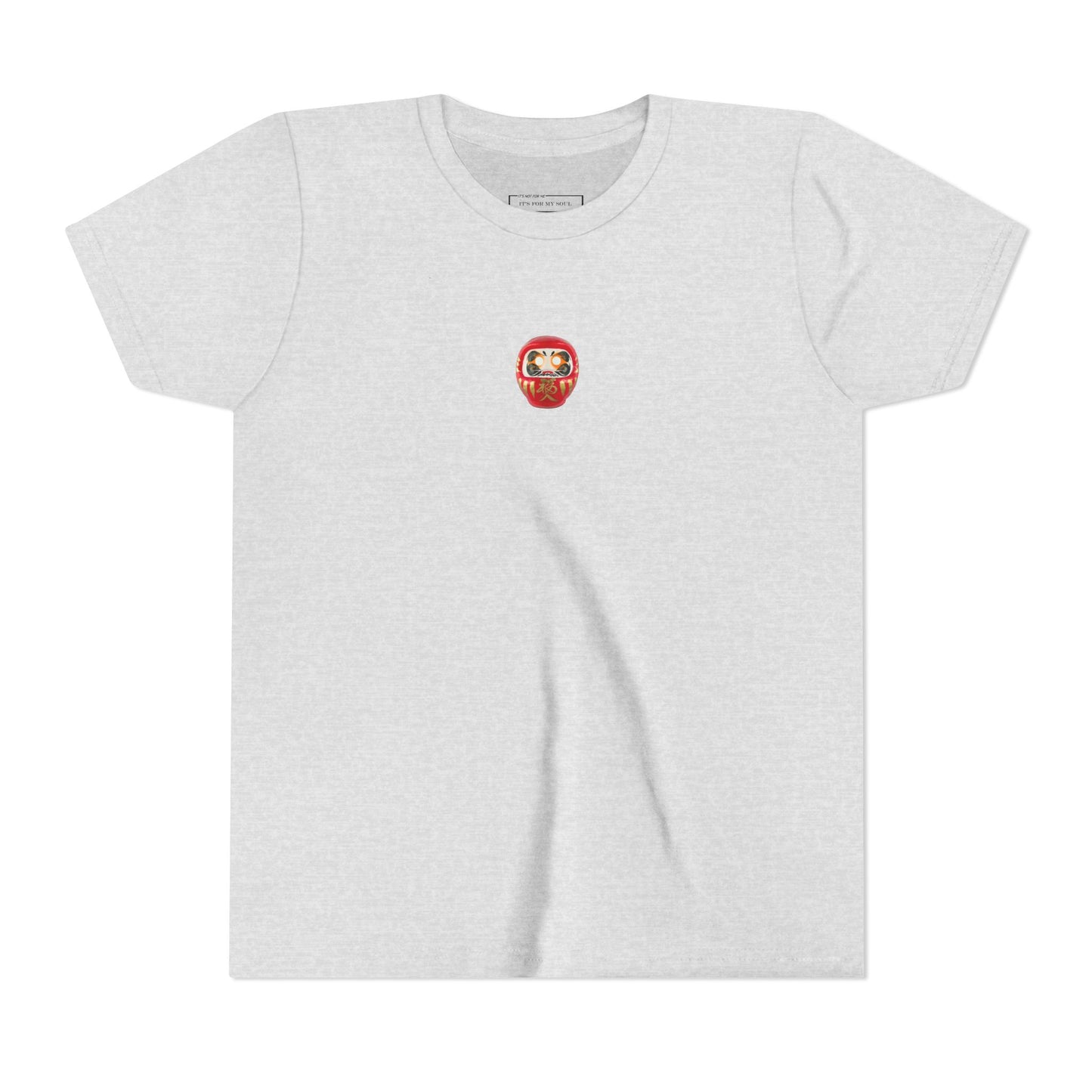 Kids Daruma Doll T-Shirt - Symbol of Perseverance