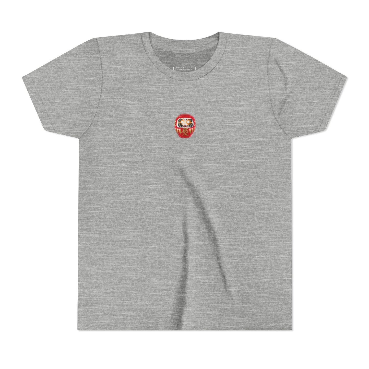 Kids Daruma Doll T-Shirt - Symbol of Perseverance