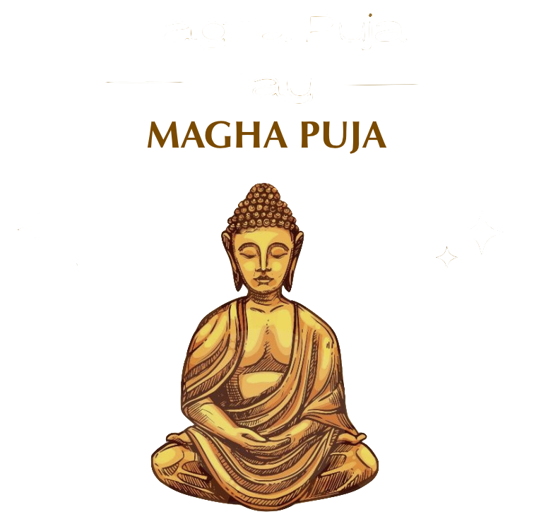 Magha Puja Buddha — Premium T-Shirt
