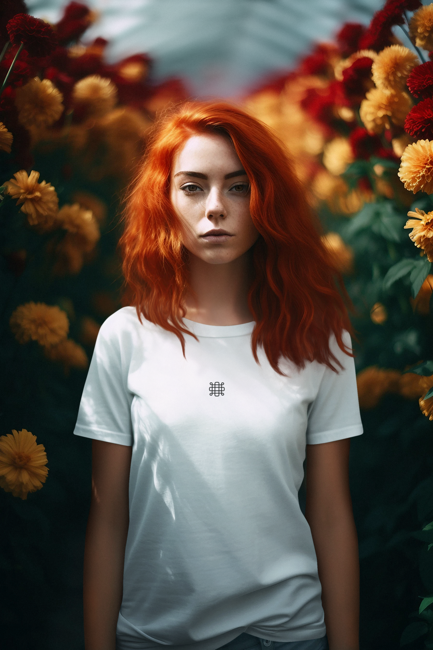 Adult Samhain Celtic Symbol T-Shirt - Honoring Ancestors & Thresholds