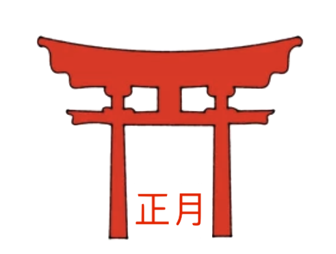 Adults Shōgatsu Symbol T-Shirt | Japanese New Year Meaning Tee