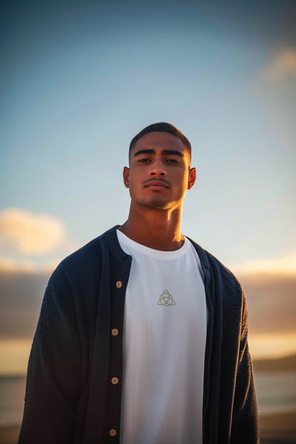 Adults Triquetra Celtic Knot T-Shirt - Symbol of Unity & Eternity